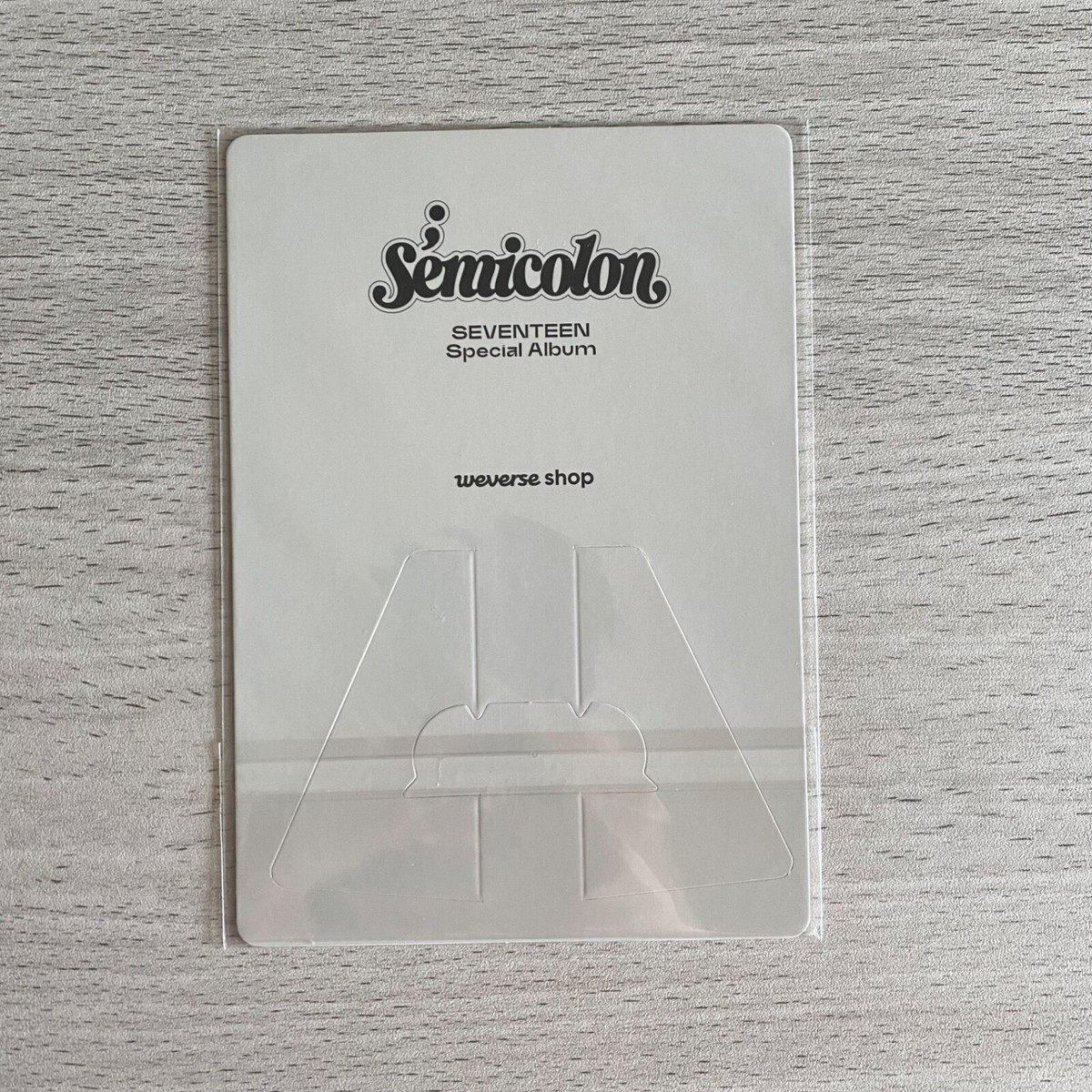 SEVENTEEN special album Semicolon wonwoo set + photo card + SEVENTEEN special album Semicolon wonwoo set + photo card +