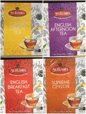ST. CLAIR'S Ceylon Tea Classic Tea Collection Perennial Favorites