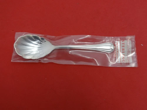 Woodwind by Reed and Barton Sterling Silver Sugar Spoon Shell 6 1/4" New