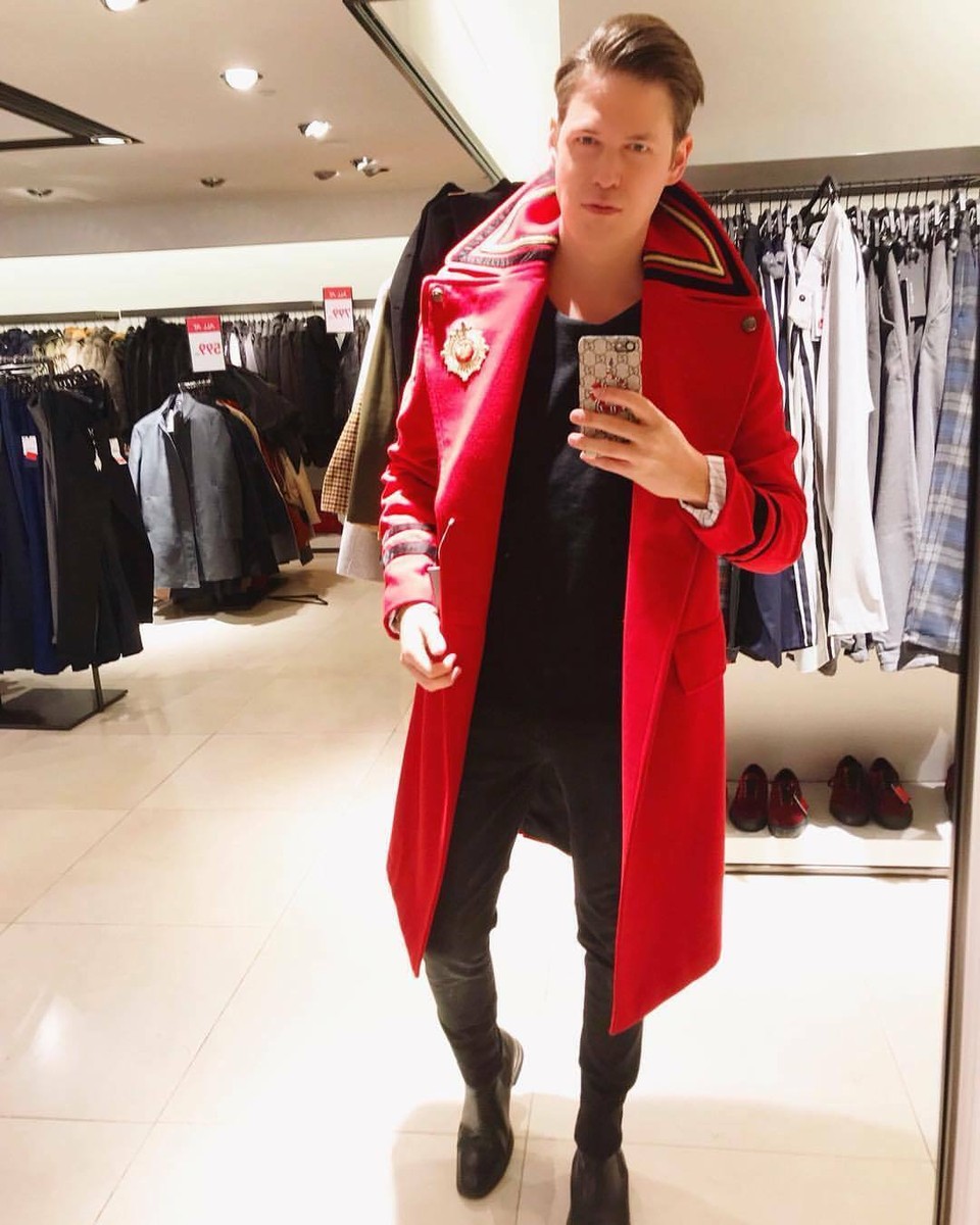 ZARA ダブルブレストオーバーコート MEX 40 レッド ZARA ダブルブレストオーバーコート MEX 40 レッド ZARA - ZARA