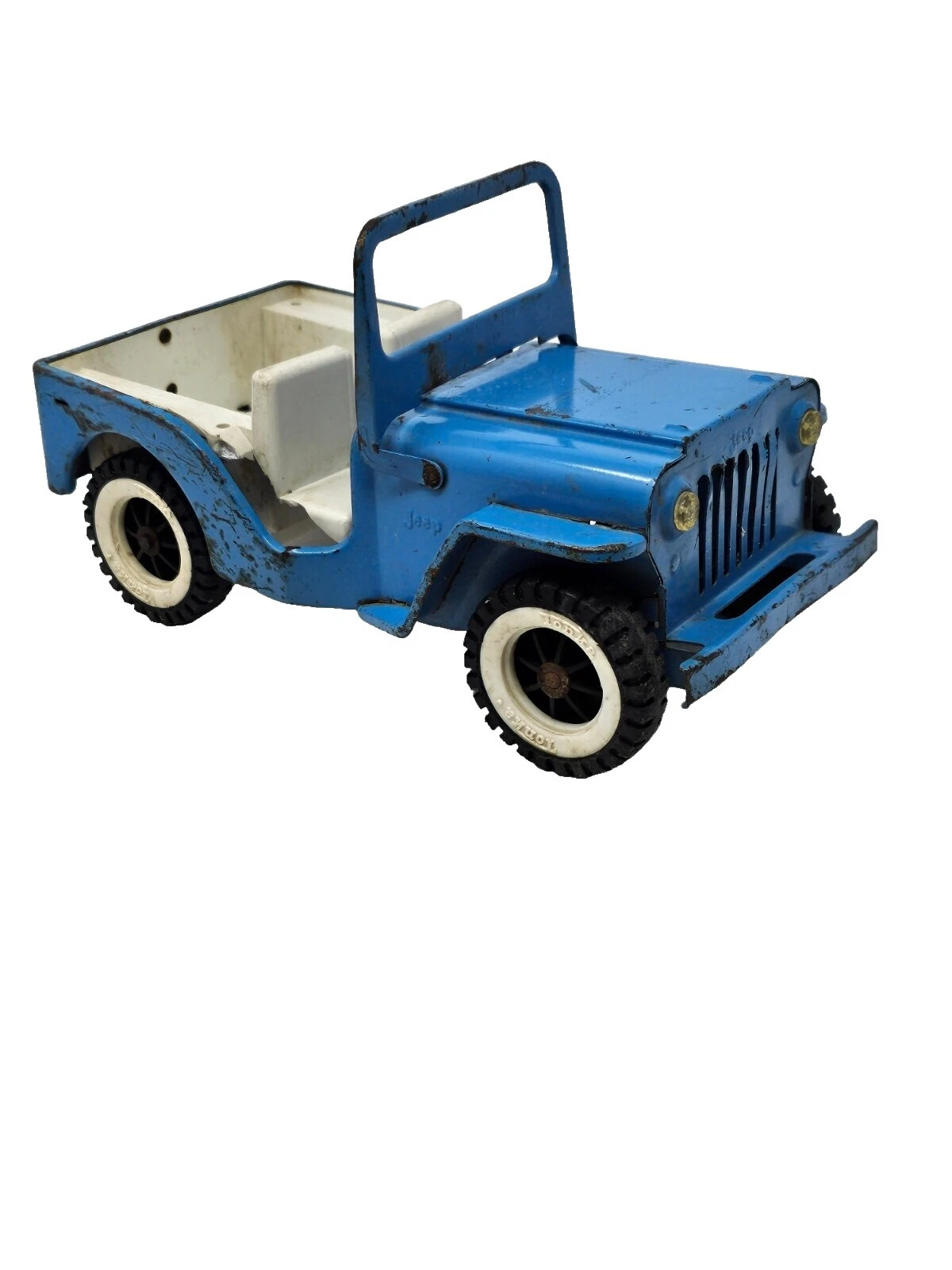 Jeep Pressed Steel Vintage Manufacture Diecast Cars, Trucks & Vans