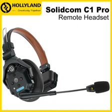 Hollyland Solidcom C1 Pro Remote Headset Single-Ear Full-Duplex Wireless Headset
