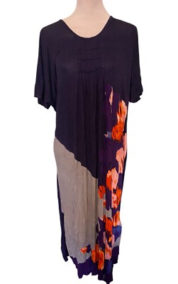 ellen tracy purple dress Ellen Tracy' Purple Ribbed Knit Dress (NL)
