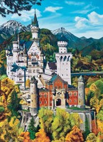 Bavarian Castle A 1000-piece Jigsaw Puzzle Bavarian Castle A 1000-piece Jigsaw Puzzle