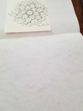 Tri-chem Liquid Embroidery #3225 Aster Dolies  vintage