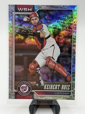 2026 Topps Series 1 Celebration Keibert Ruiz #245 Opening Day Logos - Nationals
