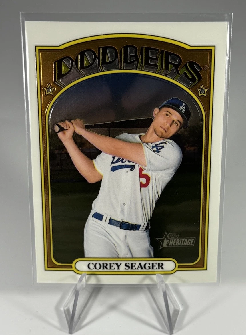 Corey Seager trading card