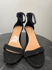 TOP MODA Women's Gallery-45 Party Dress High Heels Sandal Shoes Black - Size 10