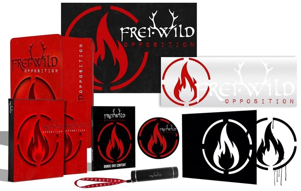 Frei.Wild Opposition BOX-Set (3CD+DVD) (CD) Foto 2 de 2