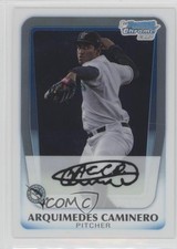 2011 Bowman Chrome Prospects Arquimedes Caminero #BCP187 1k3