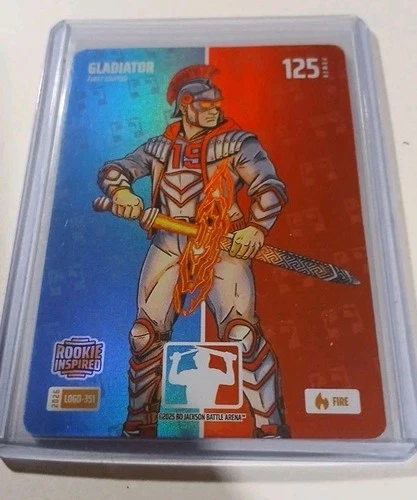 2026 Bo Jackson Battle Arena Steel Logo Battlefoil SSP Gladiator Roman Anthony