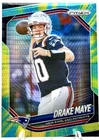 2025 Panini Prizm Drake Maye Green Hyper #/200 Patriots #165