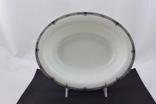 Wedgwood Fine Bone China Amherst Oval Vegetable Bowl - Thumbnail 2