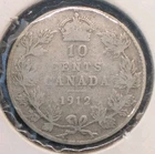 1912 Canada 10 Cents — photo from another recent sale
