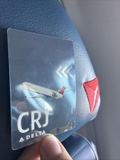 Delta Airlines Trading Card CRJ-900 Card No.7...