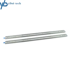 1 Pair Locking Drawer Slides 56" Full Extension & Lock 500 lb Load Capacity