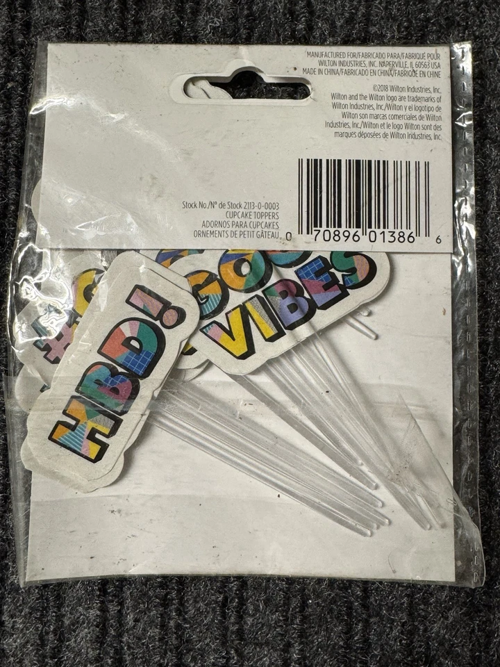 Wilton Cupcake Toppers 12 Pc - Image 2 of 2