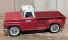 ​Vtg 1960s Tonka Pressed Steel Pickup Truck Red White Mound Minn. 1965-1967 READ