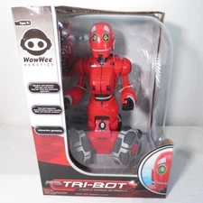 RS Tri-Bot NIB Interactive Remote Control Robot WowWee Robotics 8042 Collection