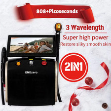 Picosecond Laser Tattoo Removal 2 in 1 Titanium Diode Laser Hair Removal Machine