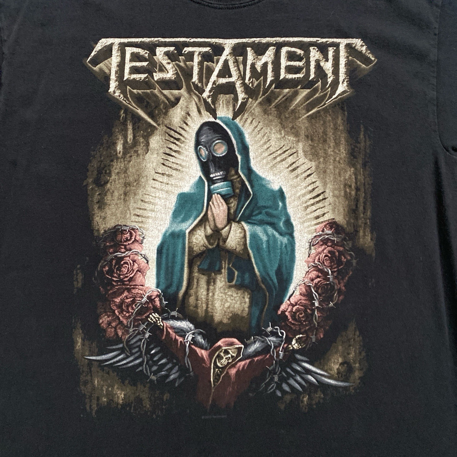 Testament 2010 Thrash Metal Band Tee Shirt Black S-5XL IA669