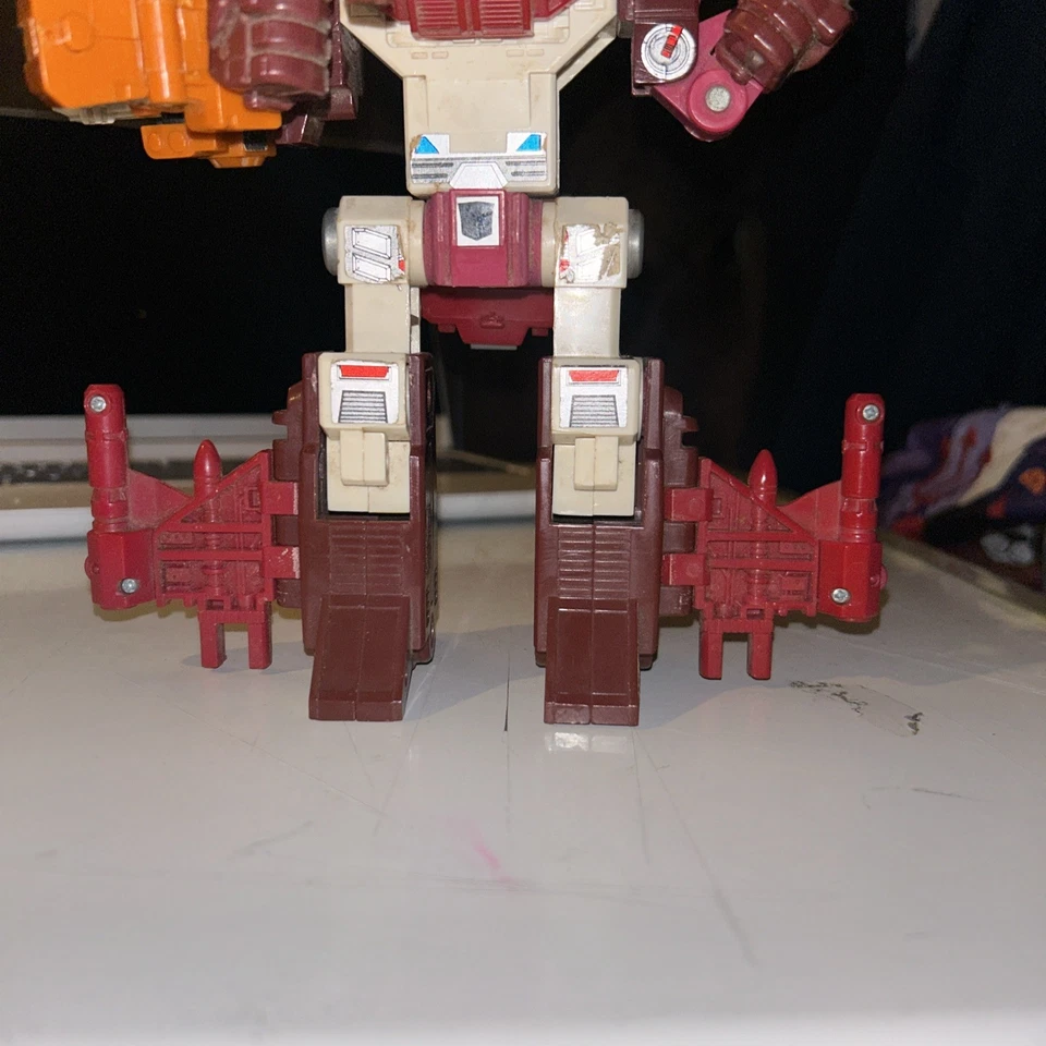 Hasbro G1 Transformers Combiners 1987 Computron Technobots parcialmente completos Foto 3 de 4