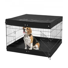 VEVOR Dog Playpen,4 Pcs 24x36" Panels Foldable Metal Pet Exercise Pen,Dog Fenc