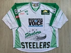 Bietigheim Steelers Germany Game Worn Hockey Jersey Shirt Goalie GXXL #68 GISTR