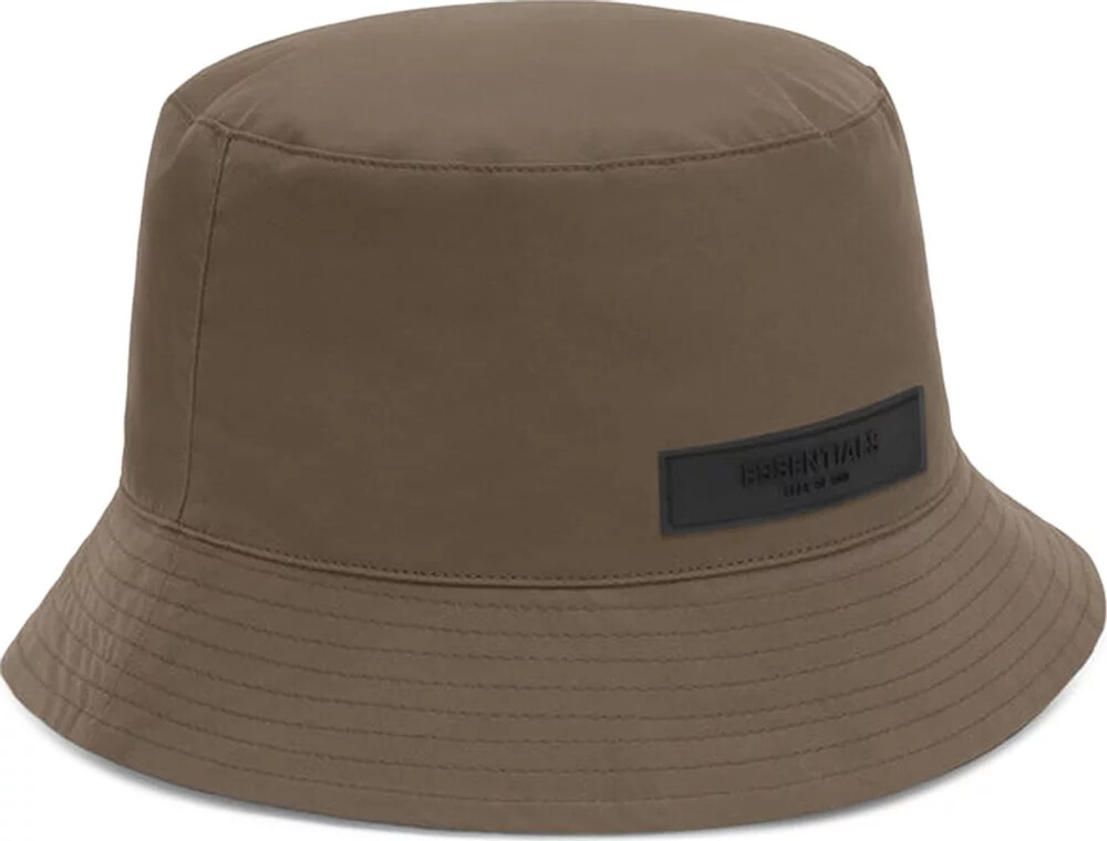 ハット FEAR OF GOD Logo patch bucket hat Fear of God Logo Nylon Bucket Hat | eBay