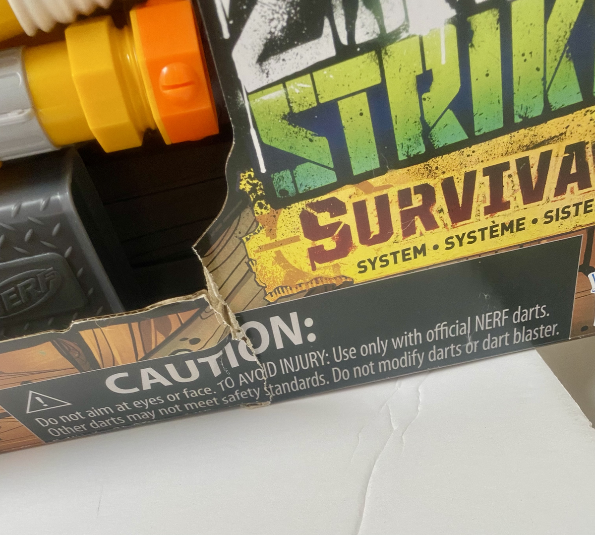 NERF Zombie Survival System Scravenger Combat Blaster