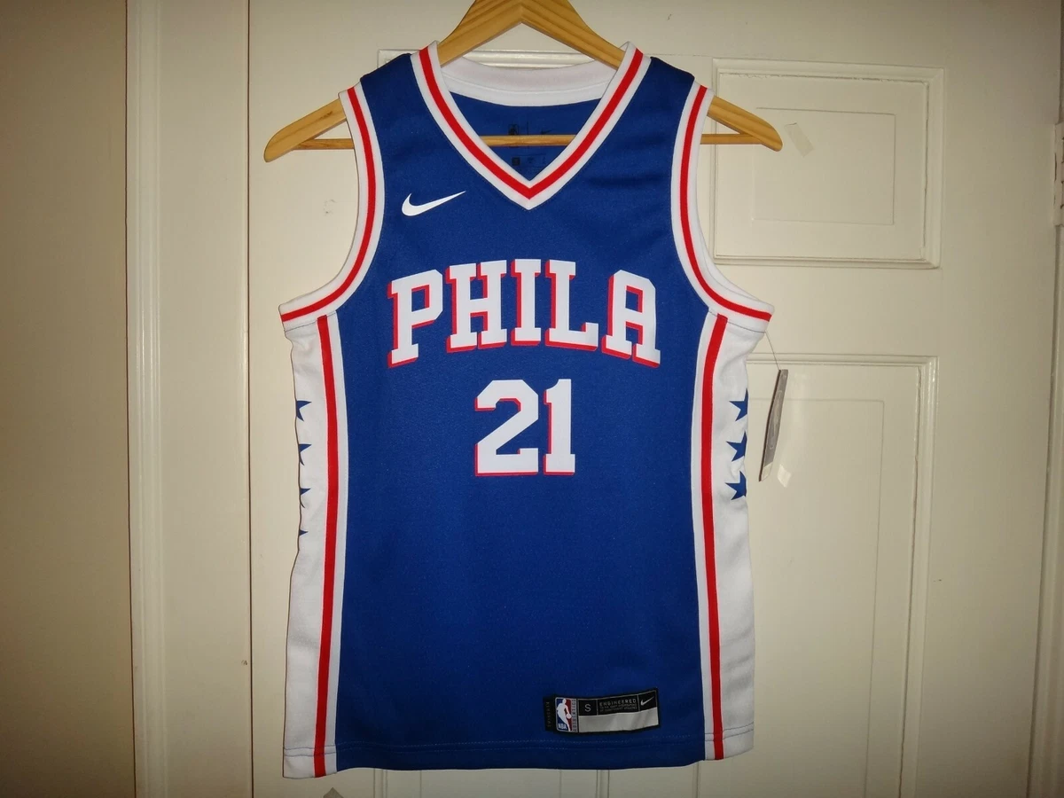 Philadelphia 76ers Nike Icon Edition Swingman Jersey - Royal