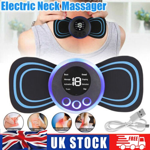 Pulse Tens Unit EMS Massager Back Full Body Muscle Stimulator Pain Relief Device - Picture 2 of 15
