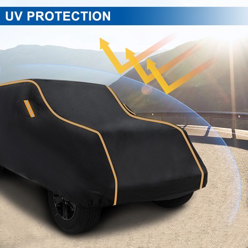 Thickened Car Cover CUSTOM FIT 4 Door Jeep Wrangler JK JL Rain Snow Waterproof - Foto 11 di 13