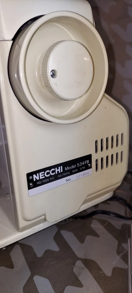 Denim Canvas Lace Sewing Machine With Pedal SERVICED - Image 4 of 4