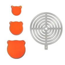 Steel Target Magnetic Painting Stencil with AR500 Shooting Targets (4"6"8" Gong)