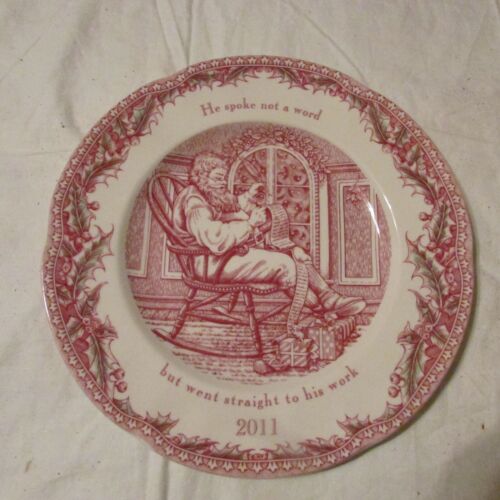 Noble Excellence Twas the Night Before Christmas Collector's Plate - 2011-New - Picture 1 of 5