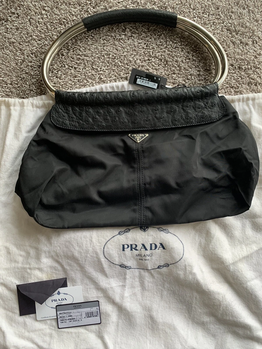 vintage prada authenticity card