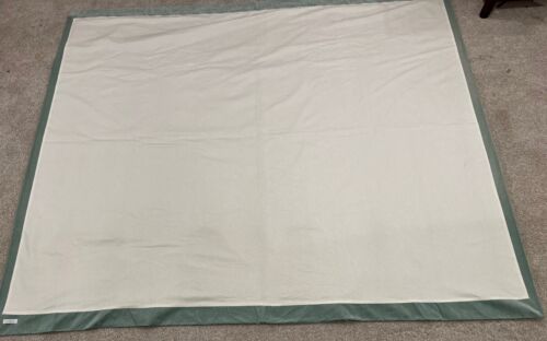 Restoration Hardware Vintage Velvet Silver Sage Drapery 2 Panels 100"W x 84"L - Picture 2 of 15