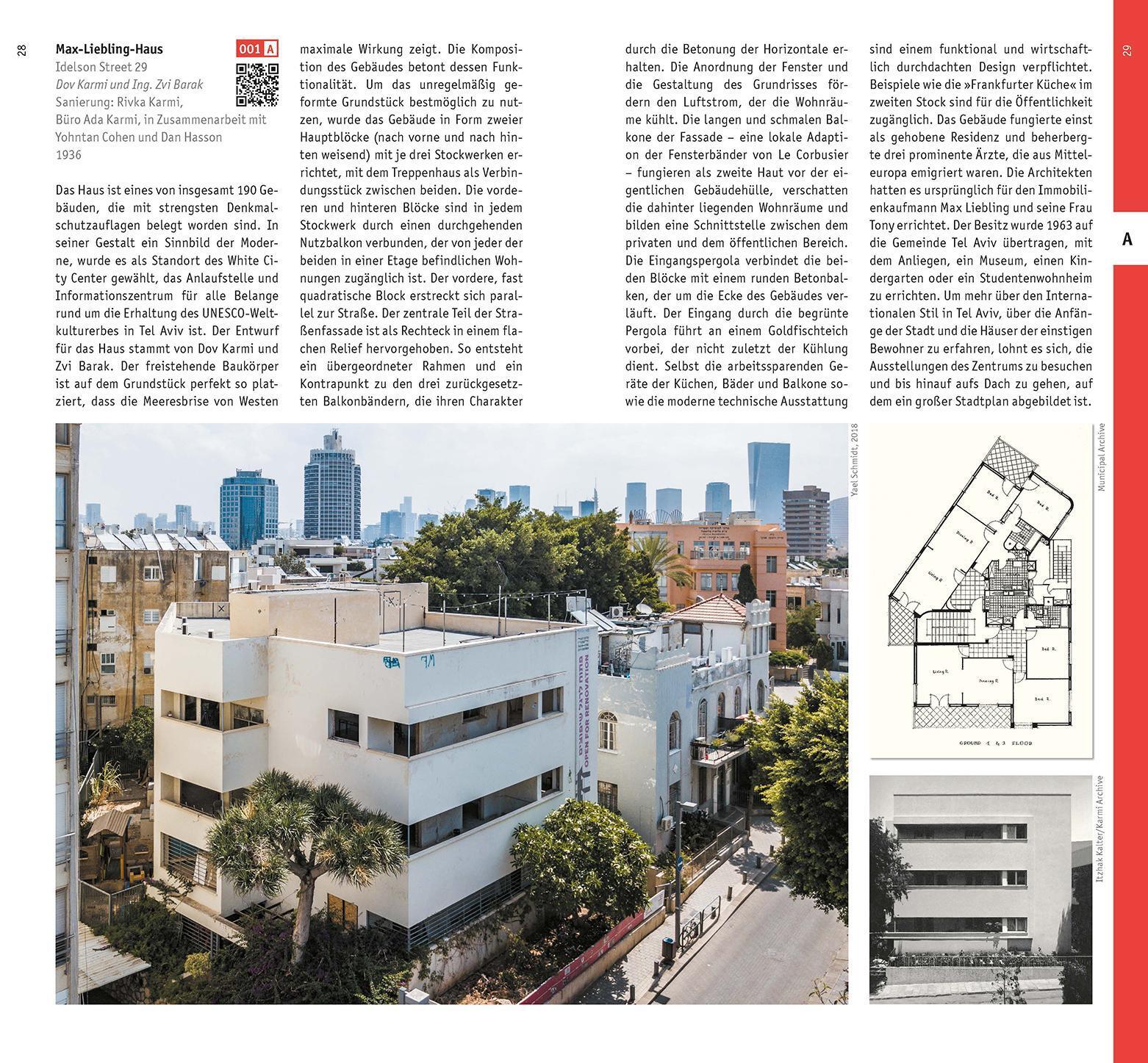 Thumbnail - Architekturführer Tel Aviv Die Weiße Stadt Und Ihre Bauten Der Moderne