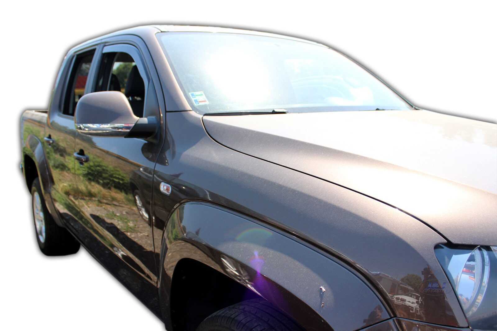 Déflecteurs d'air HEKO anti-bruit et anti-pluie pour VW Amarok 2011-2016