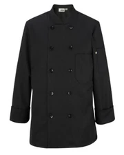 Women Chef Coat Women Chef Uniform Long Sleeve Women Chef Coat Women Black Coat