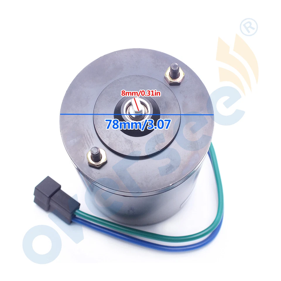 3861575 Trim Tilt Motor For Volvo SX Sterndrive Power Trim Motor 12V 2 Wire - Image 3 of 4
