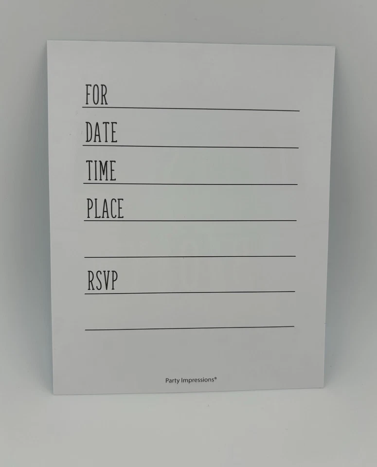 It’s a Boy Baby Shower Blue Invitations Fill in Cards - 8 count - Image 3 of 4