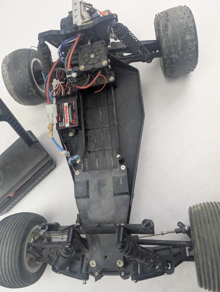 Traxxas Rustler 2wd Roller Slider Chassis 1/10 Rc Truck - Image 3 of 4