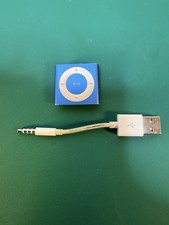 Apple iPod Shuffle 4th Generation 2gb BLUE Tested Working