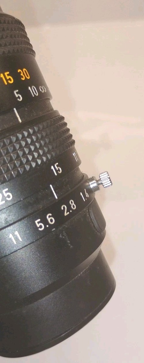Canon TV zoom lens J6x11-II 11.5-69mm F1.4 C-mount Made in