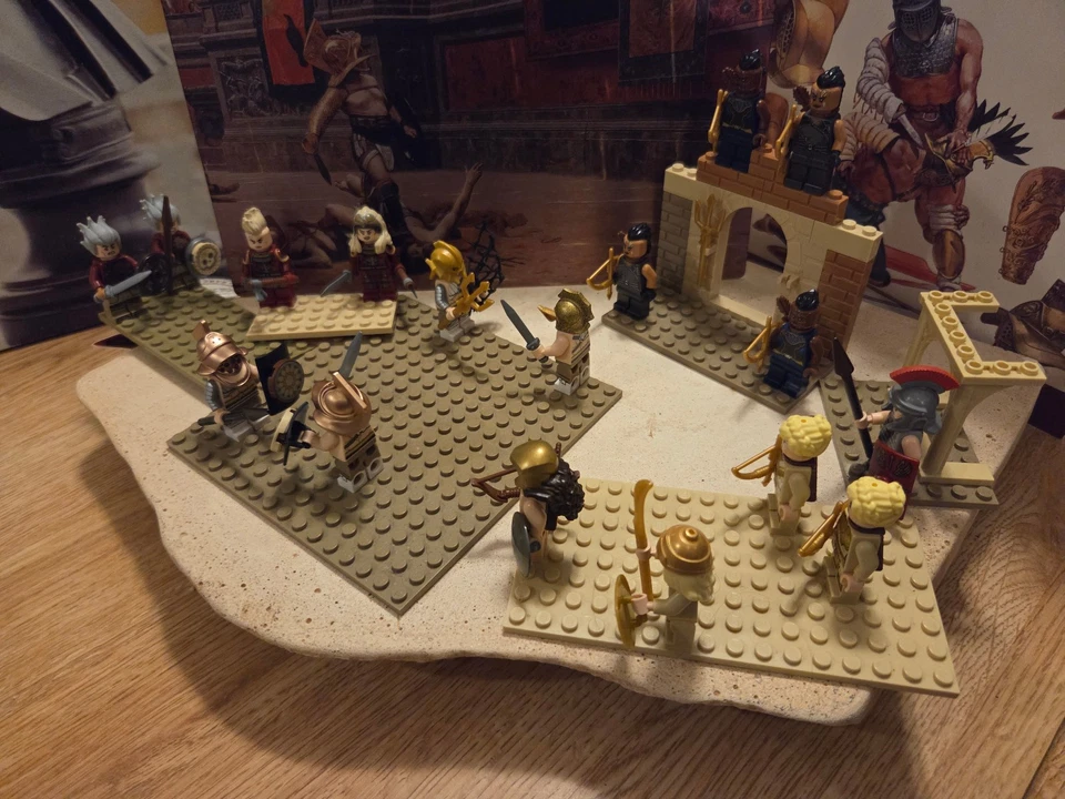 Lego Roman Legionary, 100% Lego Creation, Gladiator Guard, Soldier - Image 4 of 4