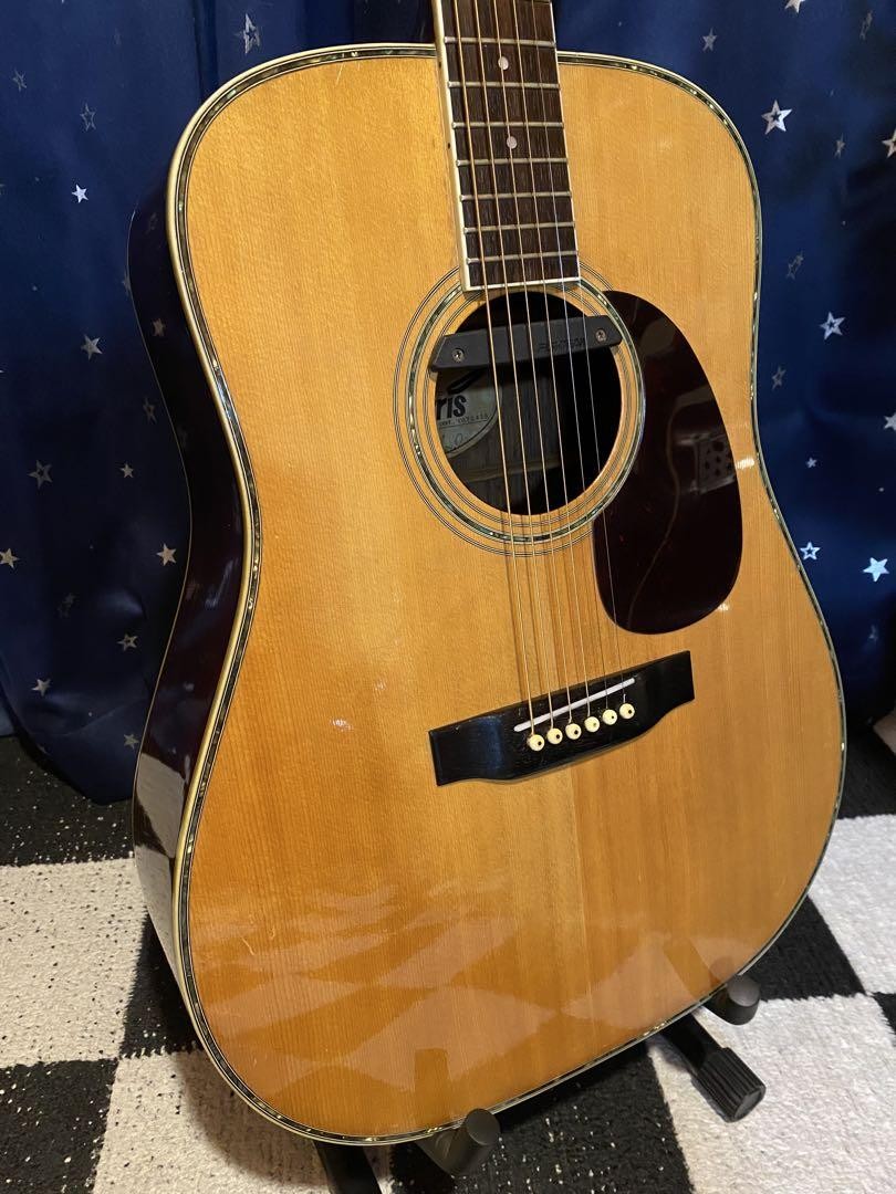 Acoustic Electric Guitar Morris W35 Natural Color | eBay