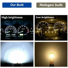 White T5 B8.4 LED Instrument Panel Light Dash Light Gauge Cluster for Ford ∫