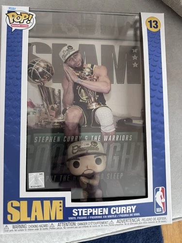 Funko Pop Stephen Curry #13 SLAM Magazine Covers 2022 NBA Champions